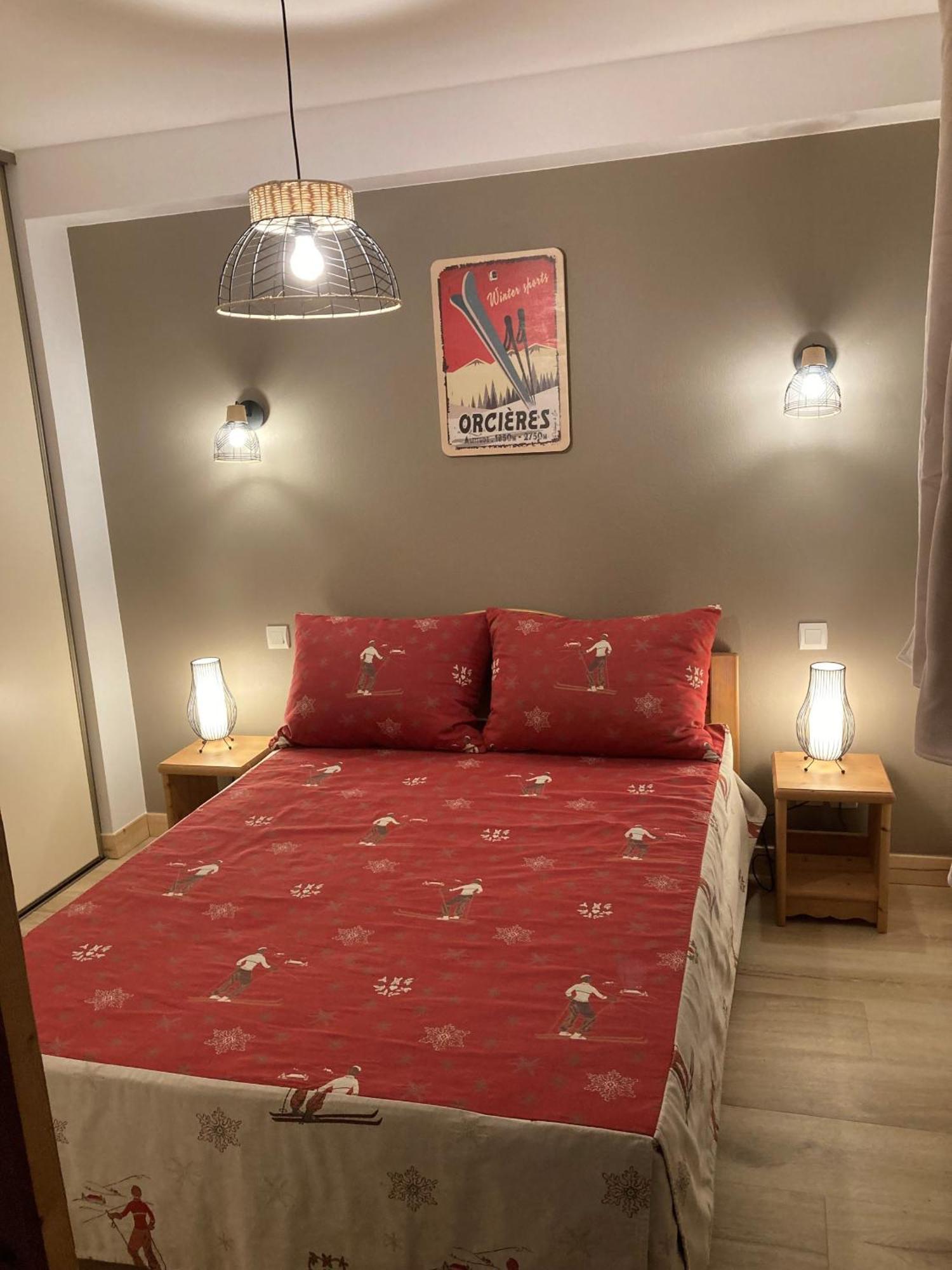 A203- Appartement 2 Pieces Cabine 6 Personnes Orcieres Exterior photo